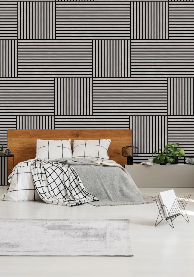 0,27 m² Wandpaneel Jangal Modular Wall 11002C Oulanka Oak MDF 52 x 52 cm