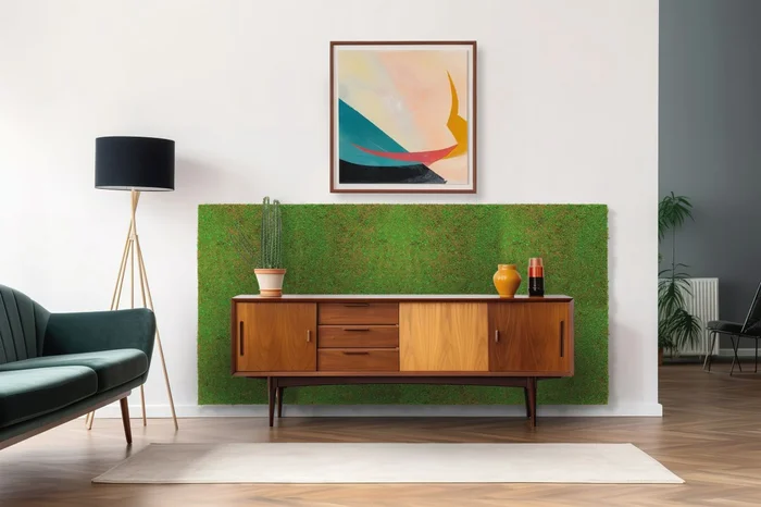 0,27 m² Wandpaneel Jangal Modular Wall 11107 Forest Green Ancient Tree 52 x 52 cm