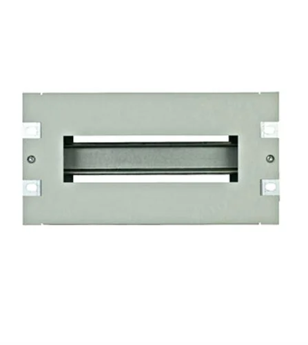 10″ Baugruppenträger mit Hutschiene, 3HE, RAL7035