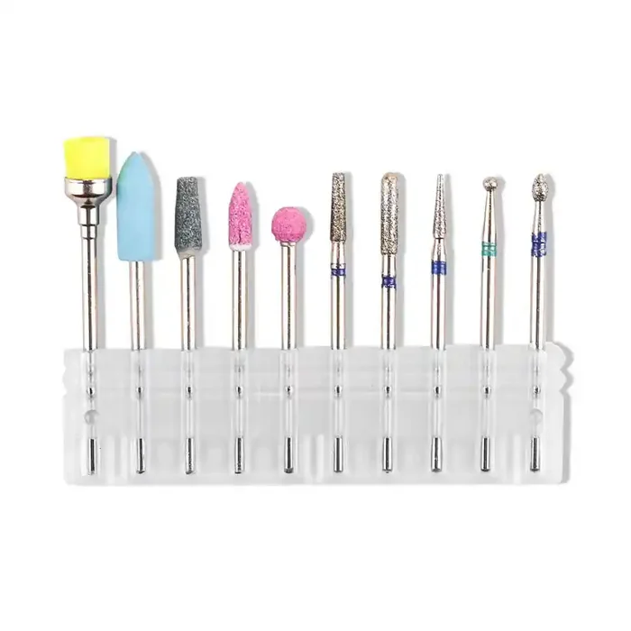 10 Diamant Maniküre Bits No.2