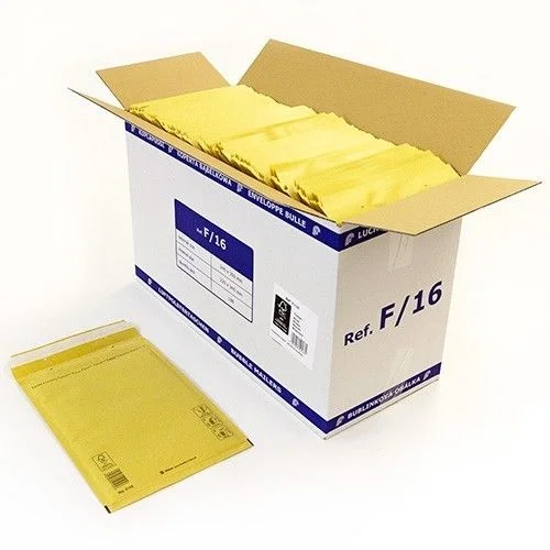 1000 Luftpolster Versandtaschen Versand Luftpolstertaschen Gr. F / 6 braun TOP