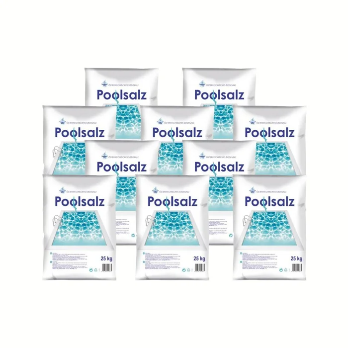10er Paket Poolsalz Siedesalz á 25kg