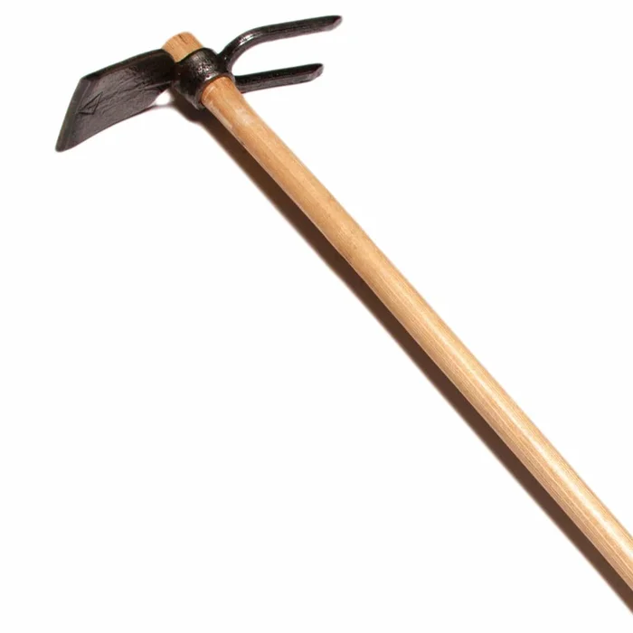 1112 – Gartenhäckchen 2-zinkig – 80 cm Eschenstiel