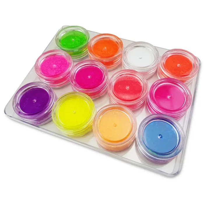 12 Neon Pigmente