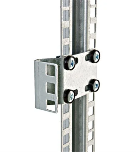 19″Vertikalhalterset 1HE f.mittlere 19″-Schiene Standschrank