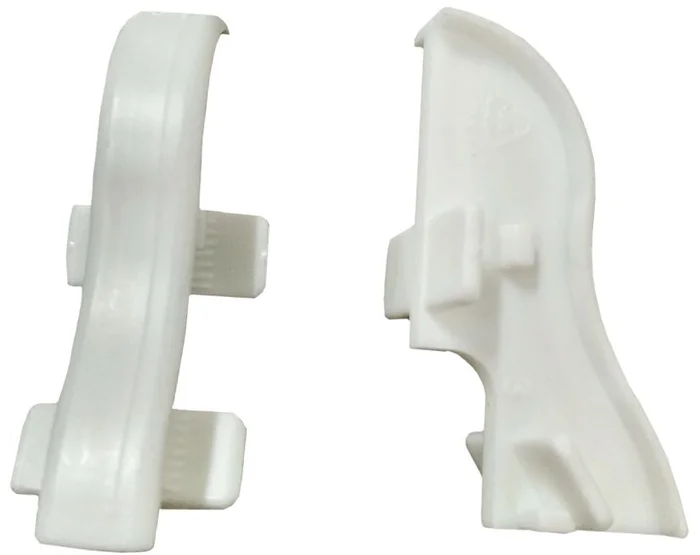 2 St. Equipped 1204 Verbinder Weiß 40 mm