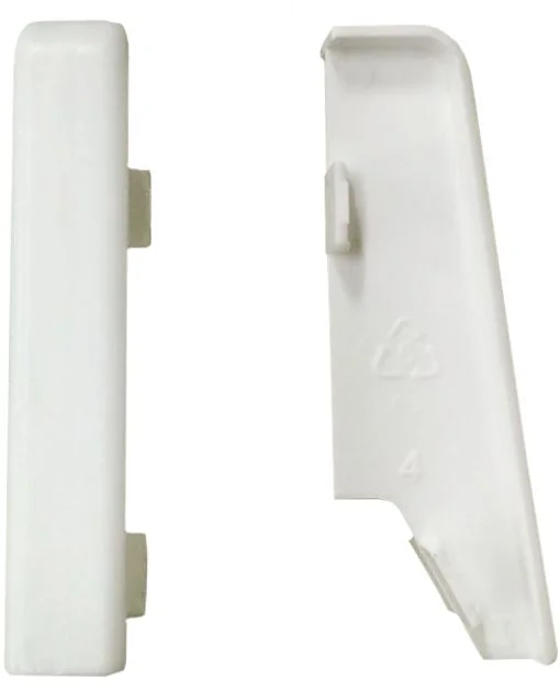 2 St. Equipped 1208 Verbinder Weiß 58 mm