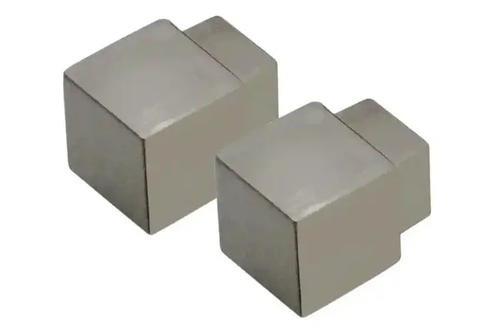 2 Stk. Dural Ecken für Fliesenprofil titan eloxiert SQUARELINE Aluminium Höhe 10 mm