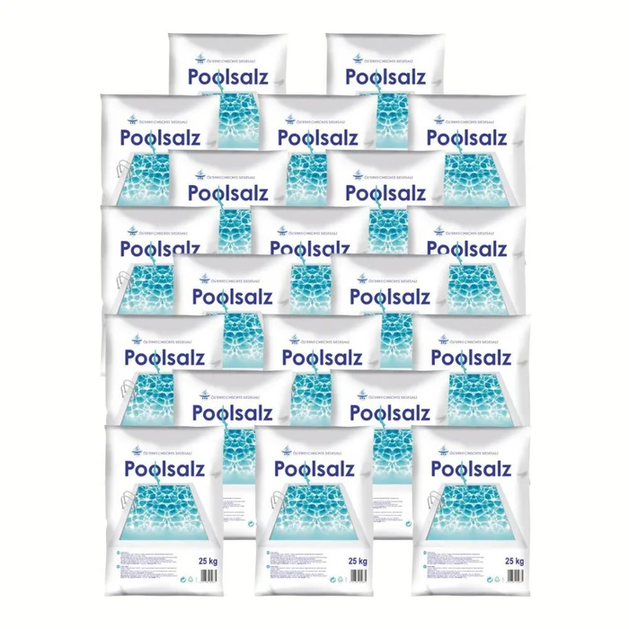 20er Paket Poolsalz Siedesalz á 25kg
