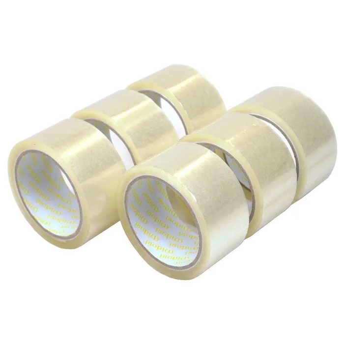 288 Rollen Packband Klebeband Transparent Leise PP Paketband 48 mm x 66 m