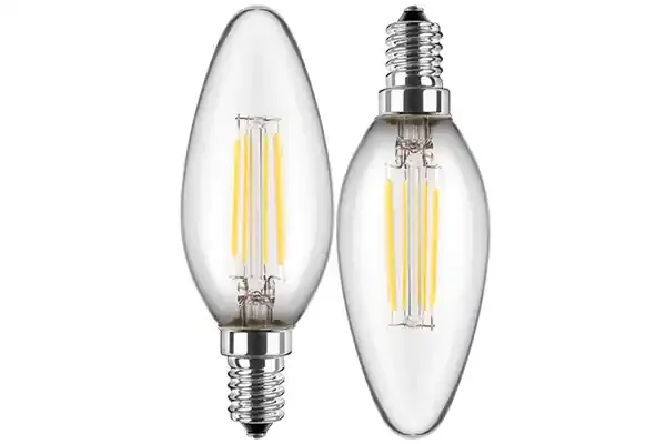 2x LED Kerzenform 4,5W, E14, 470lm, 2700K, WW