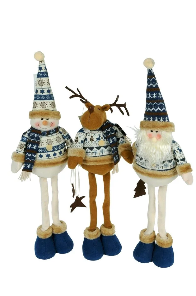 3 tlg.Weihnachtsfigur, 55 cm