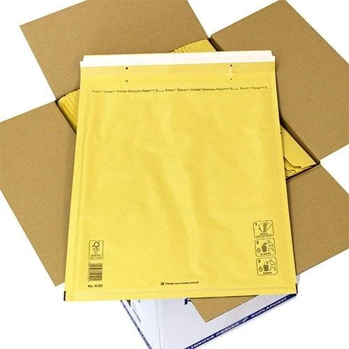 300 neue Luftpolster Versandtaschen Luftpolstertaschen K / 10 braun TOP NEU