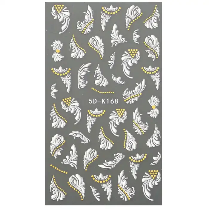 3D Nail Sticker Schnörkel 7