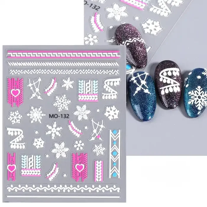 3D Nail Sticker Xmas 6