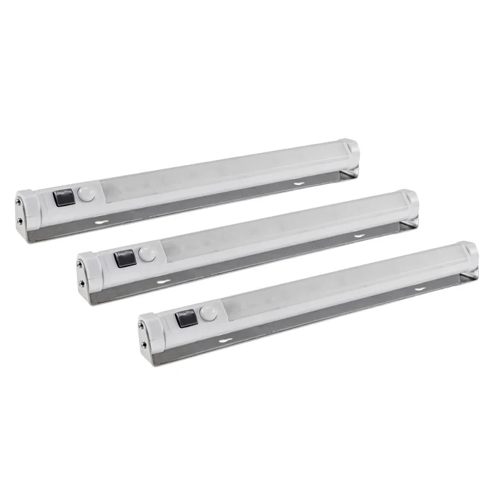 3er Set LED Unterbauleuchte mit Bewegungsmelder – Lichtfarbe: kaltweiss