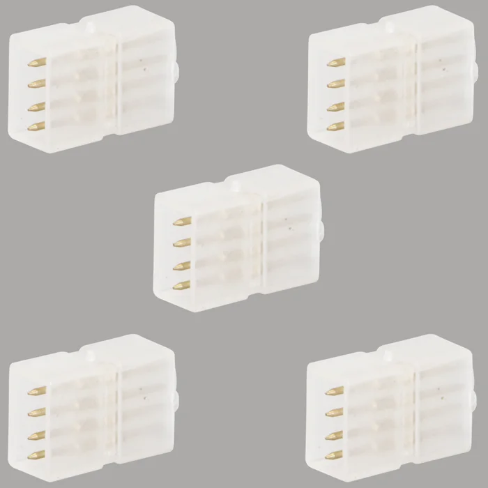 5x Grafner® LED-Stripe Verbindungsstück RGB