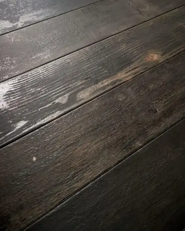 7,42 m² Restposten Fliesen Char Wood Carbon Holzoptik 18×118 cm