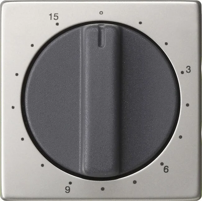 Abd. Knebel Zeitschalter 15 min System 5 5 Edelstahl