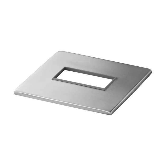 Abdeckkappe für Geländerpfosten 60×30 mm In-Bodenm., V4A