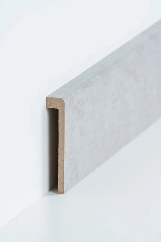 Abdeckleiste für Fliesensockel 19 x 96 mm Beton