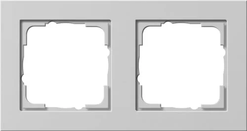 Abdeckrahmen 2f E2 Grau m