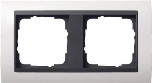 Abdeckrahmen 2f Zwischenr. AN Event Reinweiß