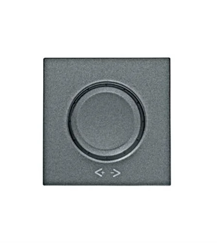 Abdeckung für Dimmer, anthrazit