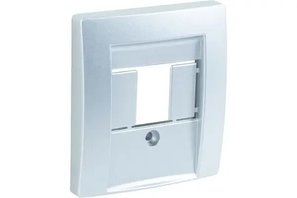 Abdeckung TAE/TOD, Kreta (silber)