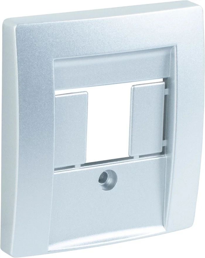 Abdeckung TAE/TOD, Kreta (silber)