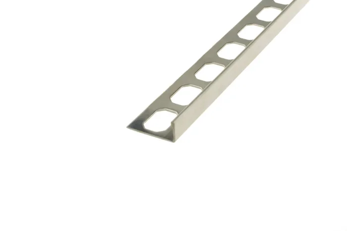 Abschlussprofil Edelstahl Geschliffen H 11mm L 2,5m