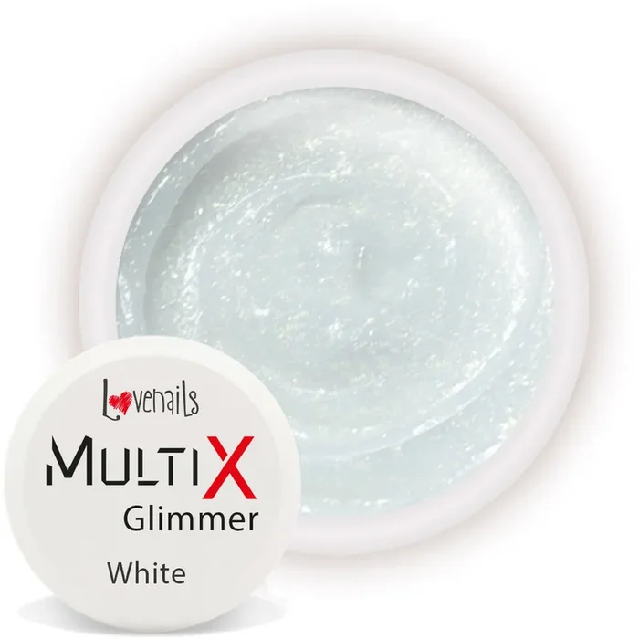 AcrylGel Glimmer – White