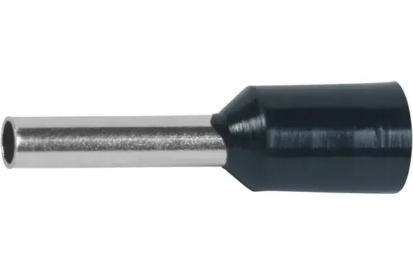 Aderendhülsen mit Isolierkragen, 1,50 mm², 100 St. (schwarz)