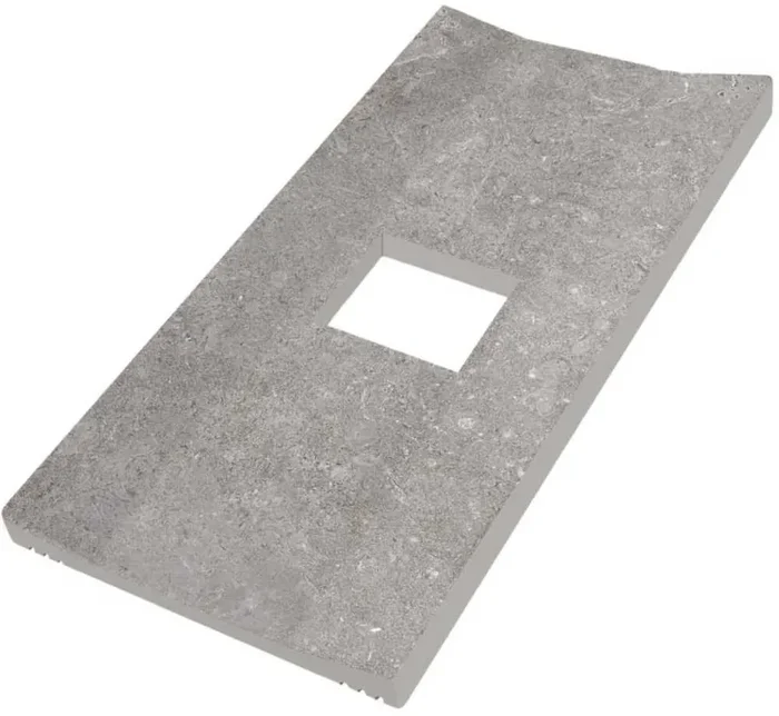 Agrob Buchtal Ascona Mud Ablauf Matt Flachrinne 25×50 R11/B Art.-Nr. 430815H