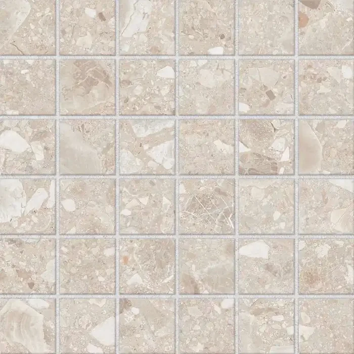 Agrob Buchtal Stone Duo Beige Matt Mosaikfliese 5×5 (30×30) R10/B Art.-Nr. 435954H