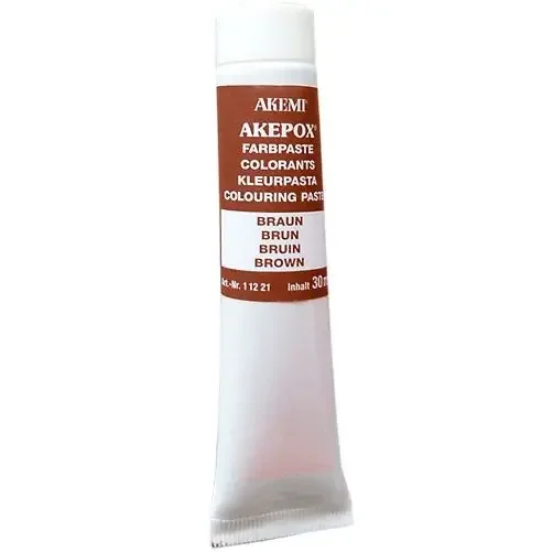 AKEMI Akepox Farbpaste braun 30 ml Tube