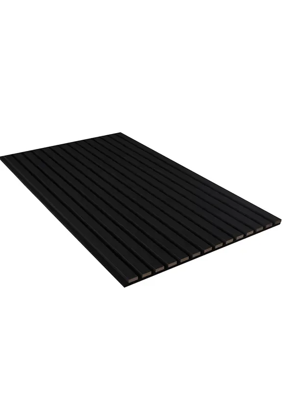 Akustikpaneel Leder Schwarz