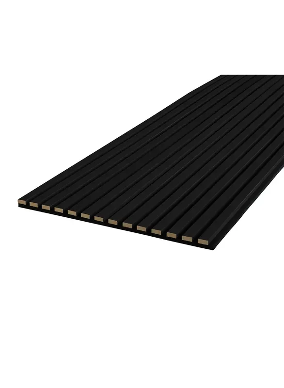 Akustikpaneel Schwarz matt