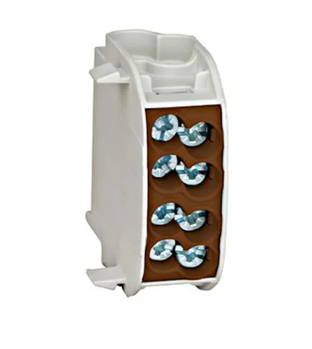 AL/CU Hauptleitungsabzweigklemme 25mm² – 1p, isoliert, braun