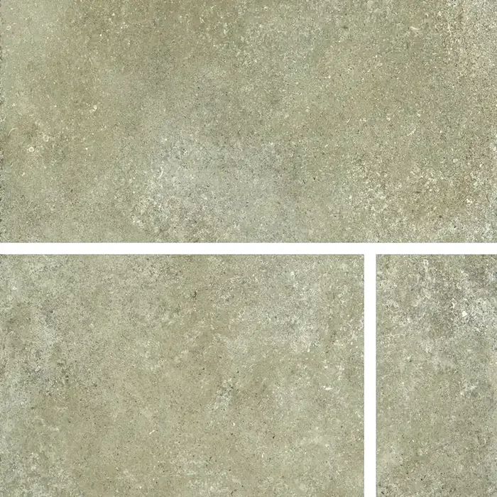 Alfalux Cottage Taupe Silk Composizione Modul 8290133 rektifiziert 9mm