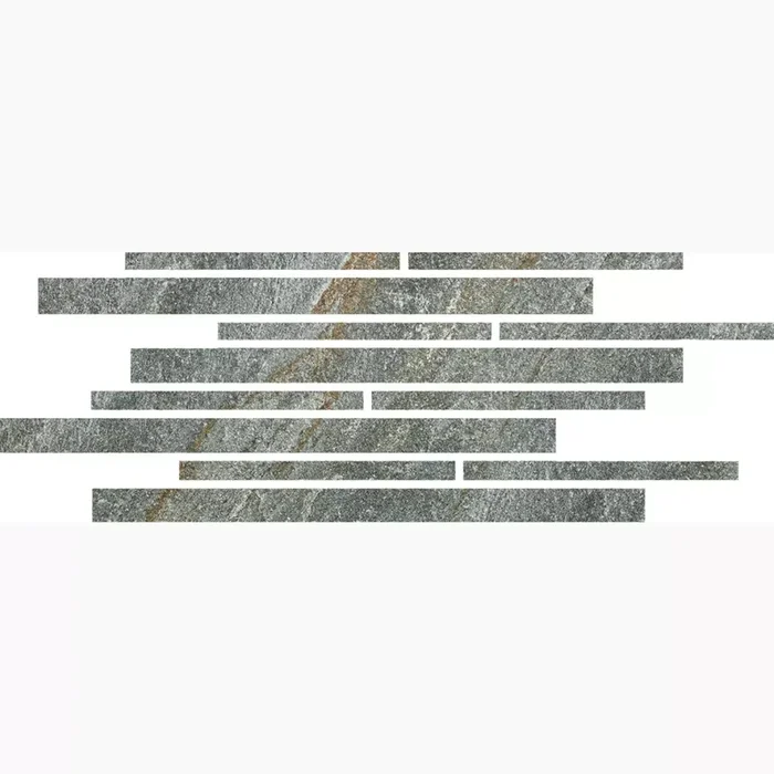 Alfalux Stone Quartz Grigio Naturale Listellato 7277631 30x60cm 9mm