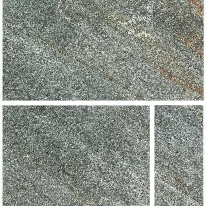 Alfalux Stone Quartz Grigio Naturale Modulare 8200994 rektifiziert 9mm