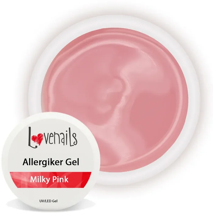Allergiker Builder Gel Milky Pink
