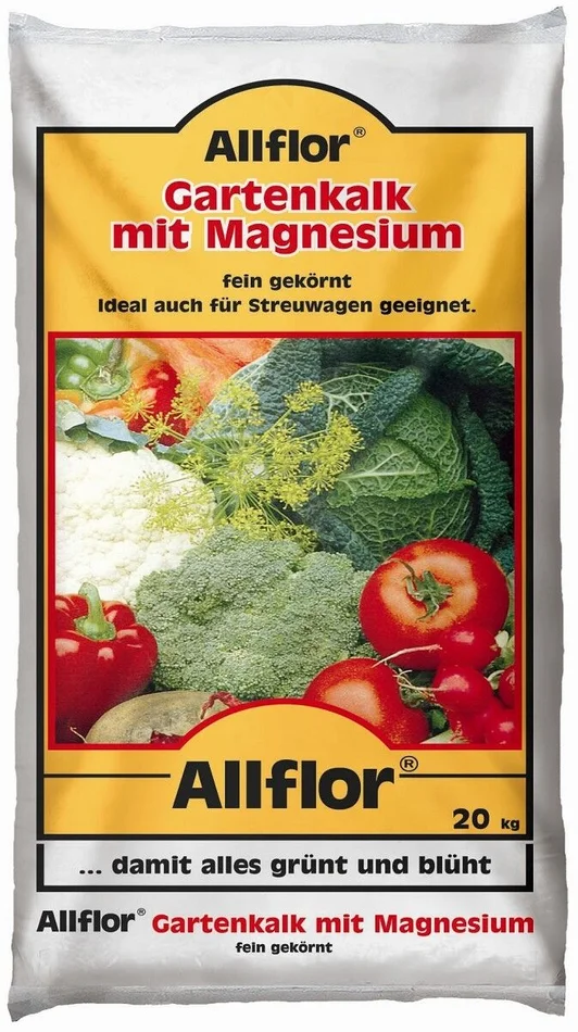 Allflor Gartenkalk+Magnesium, fein gekörnt, 20 kg