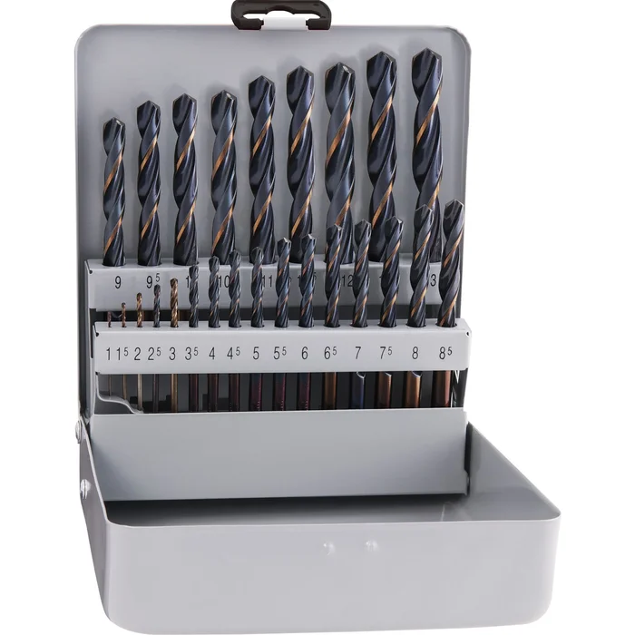 Alpen Bohrer-Kassette Sprint Master KM25 DIN338RN HSS ø1-13 mm 25-teilig