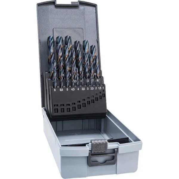 Alpen Bohrer-Kassette Sprint Master KP25 DIN338RN HSS ø1-13mm 25-teilig