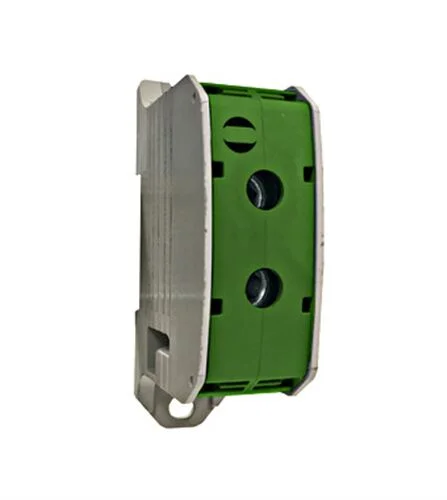 Aluminium / Kupfer Klemme, 1-polig, 185mm² grün