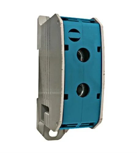 Aluminium / Kupfer Klemme, 1-polig, 50mm² blau