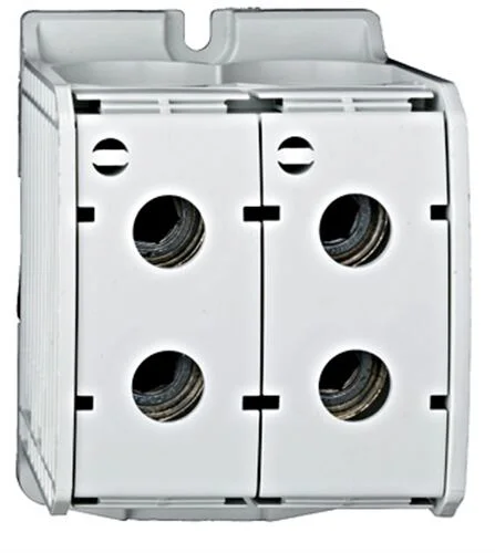 Aluminium / Kupfer Klemme, 1-polig, Doppel 300mm² grau