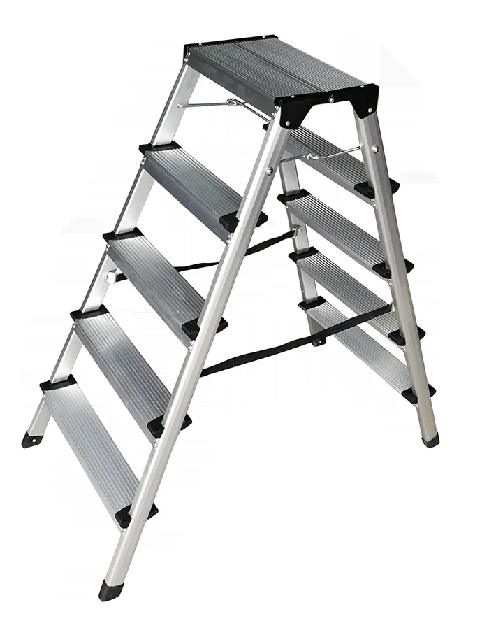 Aluminium Trittleiter, 5 Stufen